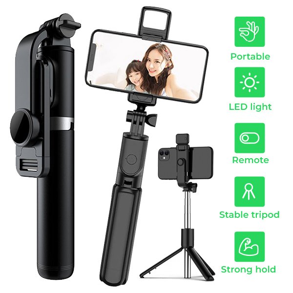 Trepied selfie stick 6 în 1 - SelfieStick