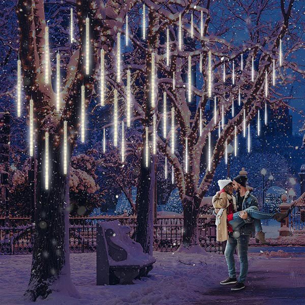 Lumini LED cu efect de ploaie de meteori (1+1GRATIS) - MeteorLights