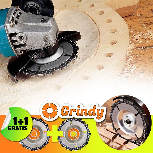Ferăstrău de șlefuit pentru sculptură în lemn - Grindy 1+1 GRATIS