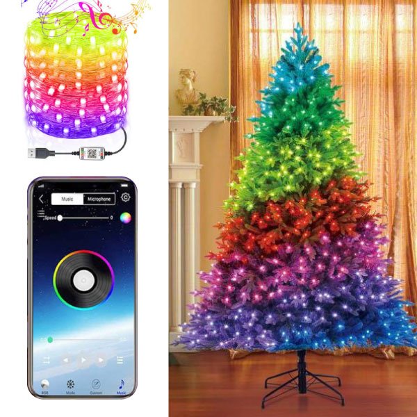 LUMINI LED SMART PENTRU CRĂCIUN - RGBLedy