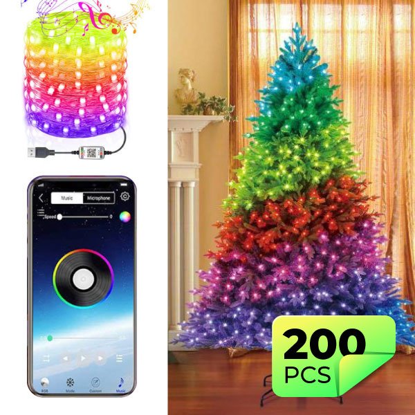 LUMINI LED SMART PENTRU CRĂCIUN - RGBLedy (1+1 GRATIS)