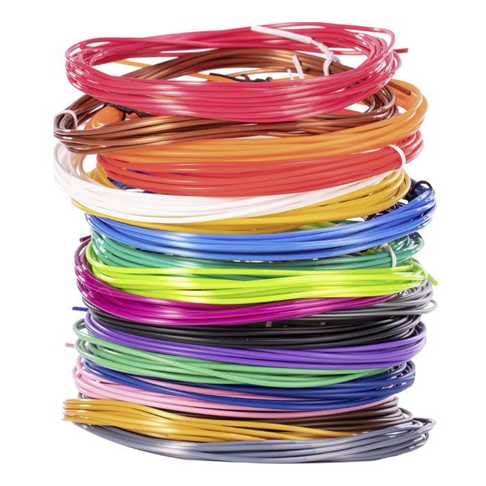 Filamente suplimentare pentru stilou 3D - 3Dfilaments  (18 m)