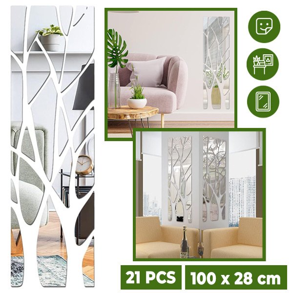 Oglindă decorativă de perete - Treewally