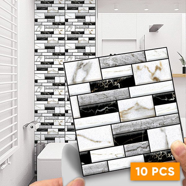 Autocolante de perete cu marmură 3D - Marmorsticker