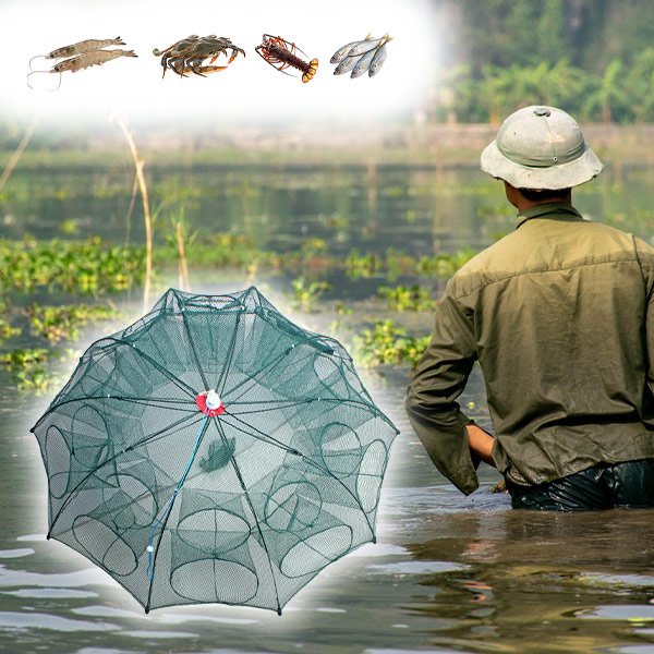 Plasa de pescuit pliabila (1 + 1 GRATIS) - Fishynet