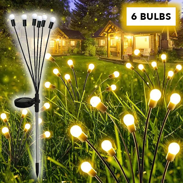 Lămpi solare cu LED-uri (6 becuri) - Firefly