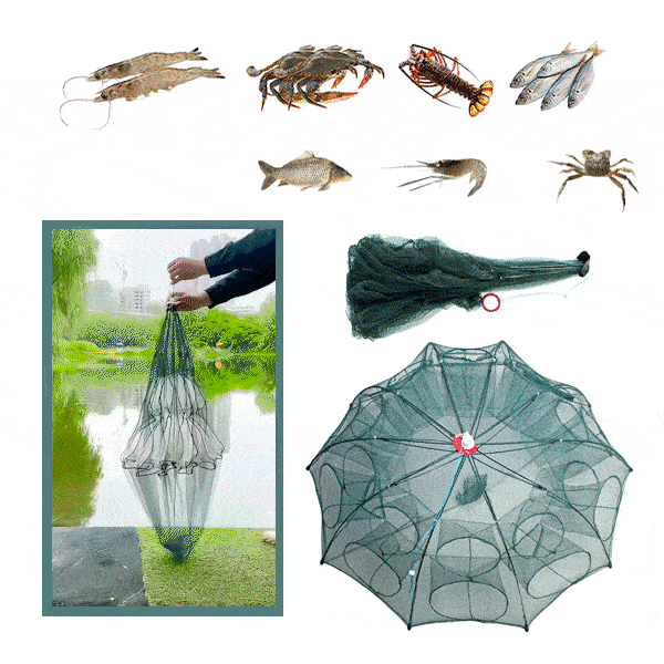 Plasa de pescuit pliabila - Fishynet