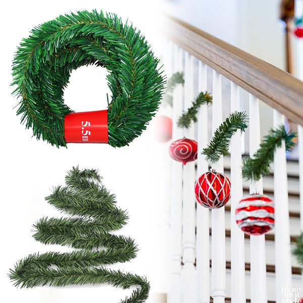 Guirlandă de brad pentru crăciun, 5.5m - Garland