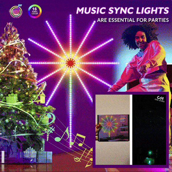 Lumini LED colorate de artificii - Firework