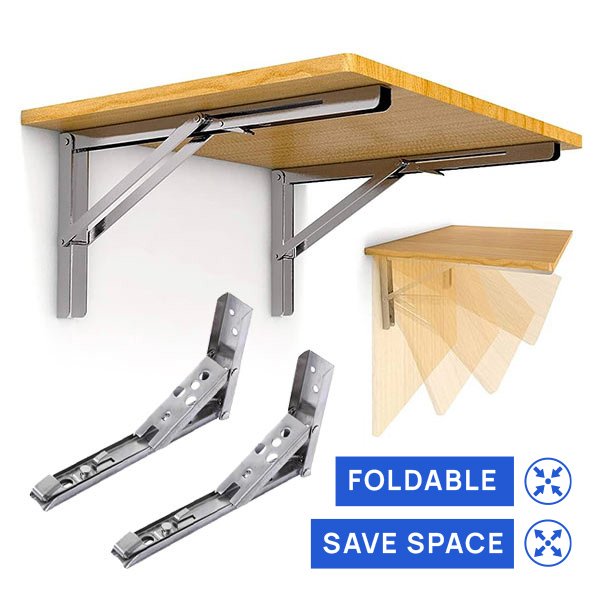 Suport pliabil pentru raft (2 bucăți) - Foldy