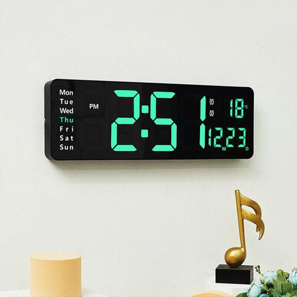 Ceas digital de perete cu led - Walltime