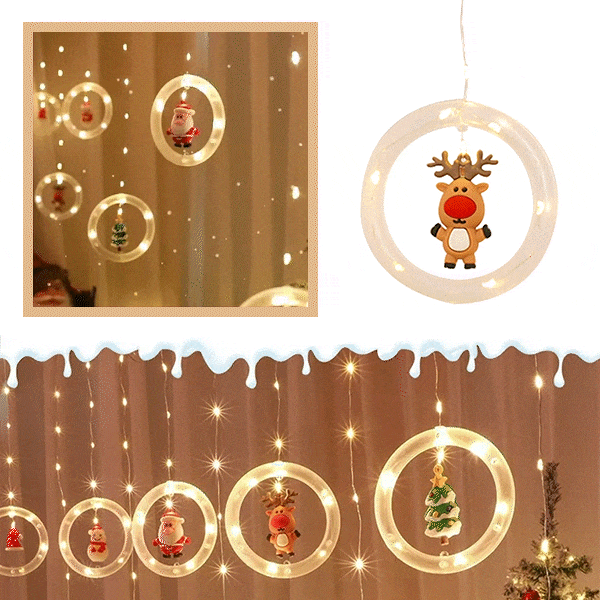 Inele led de crăciun, 3m - Santy