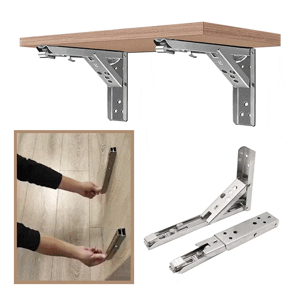 Suport pliabil pentru rafturi (2 bucăți) - Foldy