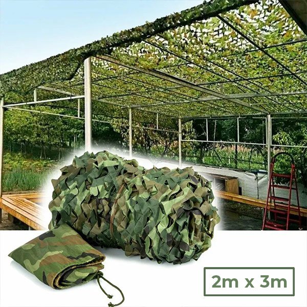 Plasă de camuflaj (2 x 3 m) - Camo