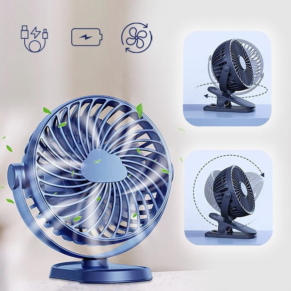Ventilator mini portabil (1 + 1 GRATIS) - Minifan