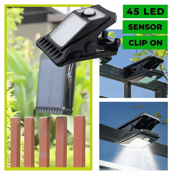 Lumină solară pe clips - Sunclip