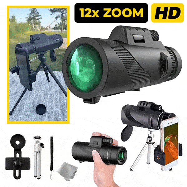 Telescop monocul pentru telefon - Telescopy