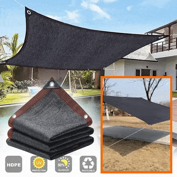 Plasă de protecție solară, 3 x 3 m - Shadenet