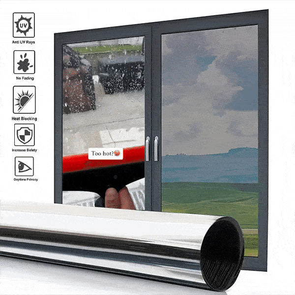 Folie oglinda pentru ferestre - Privacyfoil