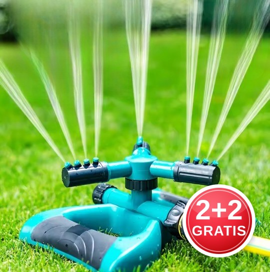 Aspersor circular de apă, 10m - Aquaspin360 (2 + 2 GRATIS)