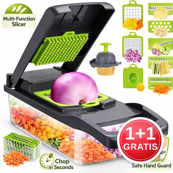 16 in 1 tocător de legume - KingSlicer (1 + 1 GRATIS)