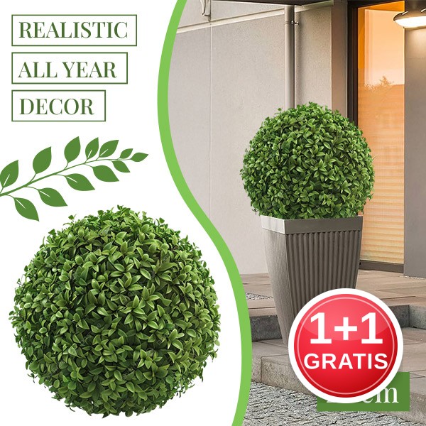 Minge decorativă pentru plante, 28 cm - Decoleaf (1 + 1 GRATIS)