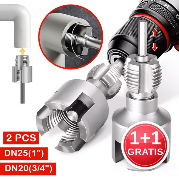 Set de unelte de filetat conducte (2 piese) - Pipepro (1 + 1 GRATIS)