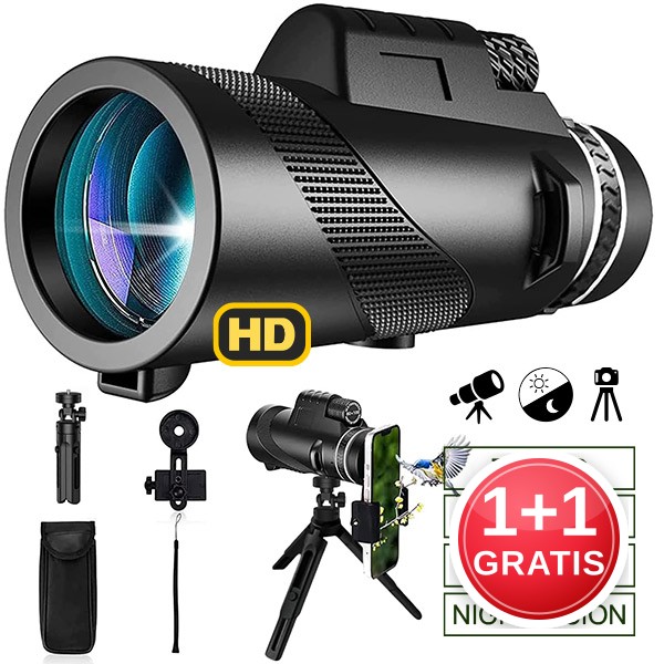 Telescop monocul pentru telefon - Telescopy (1 + 1 GRATIS)