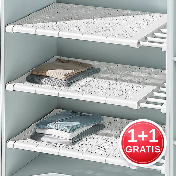 Raft extensibil pentru dulap – Shelfy (1 + 1 GRATIS)